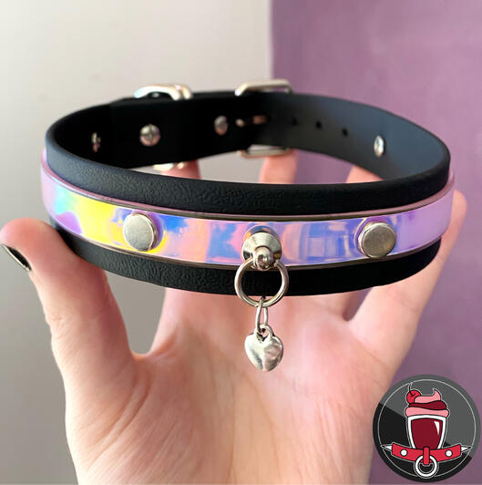 Galaxy Heart Holo Choker