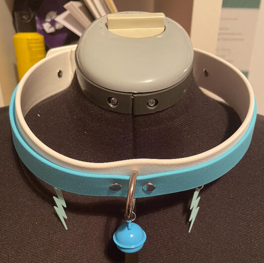 Custom Bolt Fursuit Collar