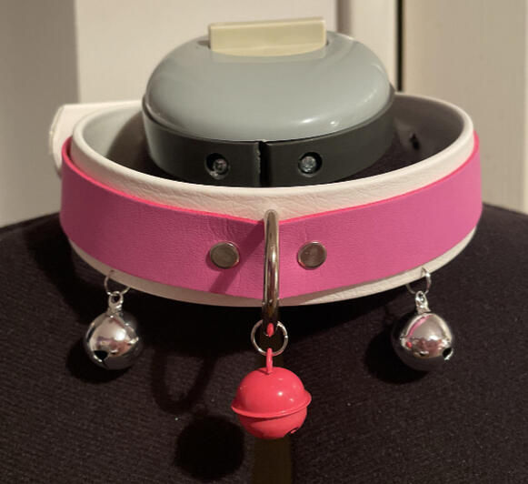 Custom Pastel Bell Fursuit Collar