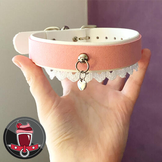 Soft Pastel Lace Choker